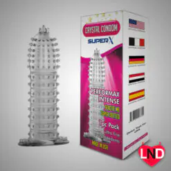 SuperX Crystal Condom Penis Sleeve PES-004