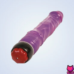 Alternative view of Long Jelly Realistic Vibrator DV-005