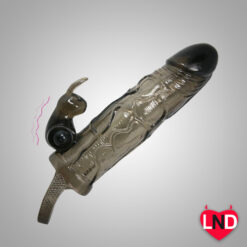 Alternative view of BraveMan Vibrating Rabbit Penis Sleeve for Men PES-005