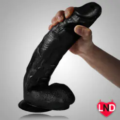Alternative view of Huge 12 Inches Black Dildo DV-10