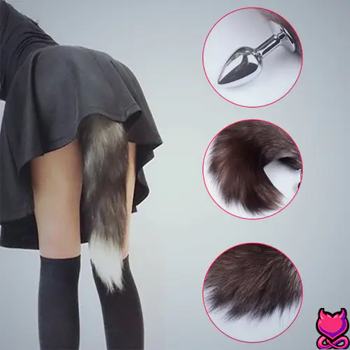 Fox Tail Anal Butt Plug AT-004 - Image 2