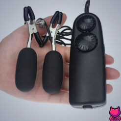 Alternative view of Vibrating Nipple Clamps for Women NC-001