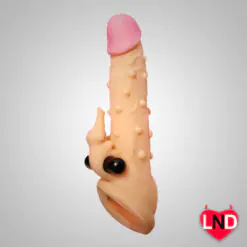 9 inch dragon condom vibrating penis sleeve