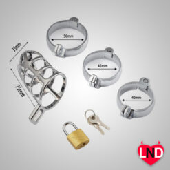 Metal Chastity Cage for Men