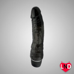 6 Inch Black Vibrating Dildo